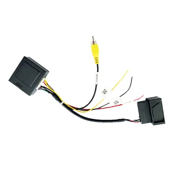 RGB į (RCA) garso ir vaizdo CVBS Signalo Keitiklis Dekoderį, Adapteris, skirtas Gamykloje Galinio vaizdo Kamera Tiguan Golf 6 Passat CC