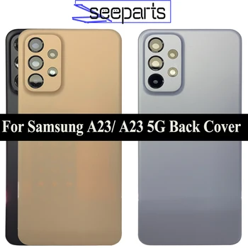 Samsung Galaxy A23 A235F Atgal Baterija Stiklo Dangtis, Galinės Durys Būsto Atveju Pakeitimo 