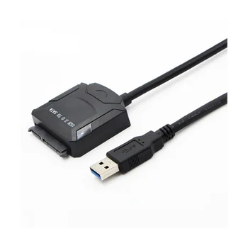 Sata Adapteris Kabelis USB 3.0 Prie Sata Konverteris 2.5/3.5 Colių Kietajame Diske HDD SSD USB3.0 Sata Kabelis,JAV Plug