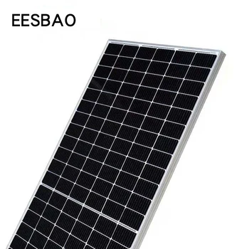 Saulės skydelis 370 380 385W 166mm pusiau supjaustyti fotoelektros modulis monomero PERC Efektyvus elektrinis saulės sistema,