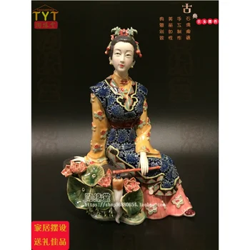 Senovės grožio keramikos namų reikmenys, verslo dovanos, rankų darbo boutique stiliaus Kinijos