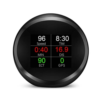 Skaitmeninis Prietaisų skydelis Heads Up Display Auto Speedmeter Greitis prekinis, galinis Stiklo Signalo Matuoklis J60F