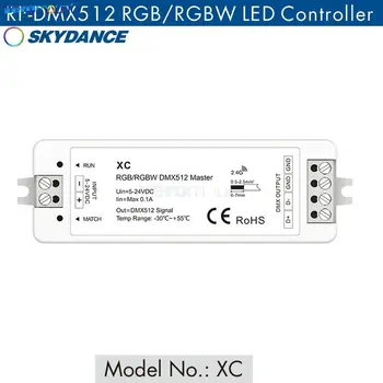 Skydance XC RF-DMX512 DMX RGB Master LED Lempos/LED Juostelės/ Universal DMX Master Control Mini DMX512 Valdytojas