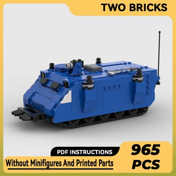 Techniniai Ss Plytų Karinis Tankas Modelis Rhino Transporto Moduliniai Blokai Dovanos, Žaislai Vaikams 