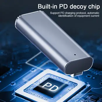 Tipas-C Moterų Magnetinių PD Adapteris, skirtas Macbook Air/Pro Greito Įkrovimo Skaičiuoklė