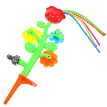 Toyvian Sukama Gėlių Splasher Gražus Vandens Purkštuvų Žaislas ekologiška ABS Sukasi Vandens Purslų Žaislas, skirtas Vasaros Dienomis