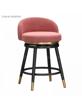 Tualetinis staliukas, atrama pasukama atlošas miegamasis mergina net raudonos šviesos prabanga minimalistinis stalas modernus minimalistinis makiažas, manikiūras kėdė