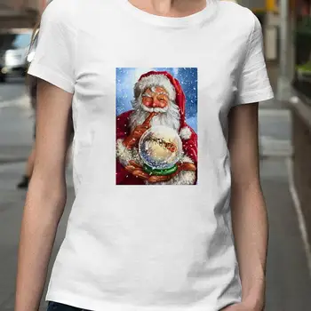 Unisex Spausdinti Kalėdų senelio Mėgstamiausias Mokytojas Spausdinti Moterų Dovana Naujųjų Metų Spausdinti Trumpas Rankovės Atostogų Linksmų Kalėdų Moteris, T-shirt