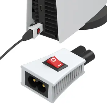 USB Prievadas elektros Energijos Tiekimo Linijos Tamsos Spalvų atitikimo ilgiklis Su ON-OFF Jungiklis Adapteris -4/-3/Serie 5.6 cm