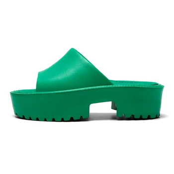 Vasaros mados sandalai išorinis dėvėti gilaus priešslydžio sistema EVA lengvas paplūdimio šlepetės vieną žodį šlepetės moterų batai