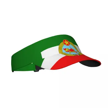 Vasarą Saulės Skrybėlę Vyrai Moterys Reguliuojamas Skydelis Viršuje Tuščias Vėliavos Irano Sporto, Teniso, Golfo Veikia Nuo Saulės Kepurė