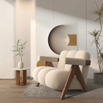 Vienas Fotelis Sofa Medienos Kojos Lounge Atskiri Miegamieji Xxl Porolono Kempine Sofos Dizaineris Nedidelis Namas