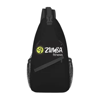 Zumba Logotipas Krūtinės Diržas Maišelį Užsakymą Fitneso Crossbody Pečių Kuprinė Vyrams Kelionės Žygiai Daypack