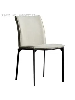 Šiaurės valgomojo kėdės, modernaus minimalistinio namo atgal šviesos prabanga vieną išmatose net garsenybių stalas makiažas kūrybos restoranas kėdė