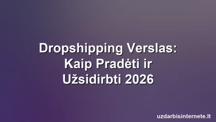 Nešiojamasis kompiuteris, kuriame rodoma internetinė parduotuvė su miniatiūrinėmis dėžutėmis, atvykstančiomis į namą žemėlapyje.