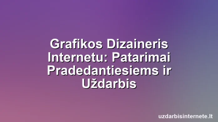 Grafikos dizainerio stalas su nešiojamuoju kompiuteriu, planšetiniu kompiuteriu ir spalvingais skaitmeniniais dizainais.