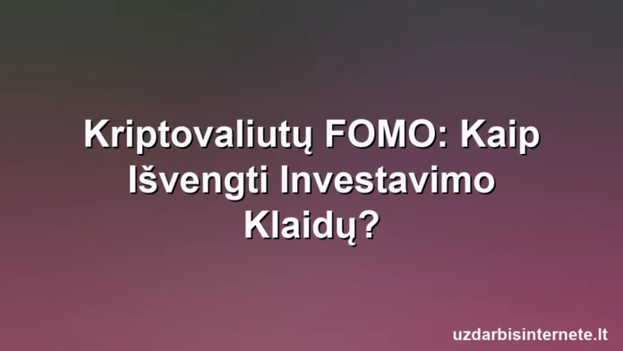 Rami ranka tvirtina vieną kriptovaliutą, esančią neryškiai, chaotiškos rinkos fone.