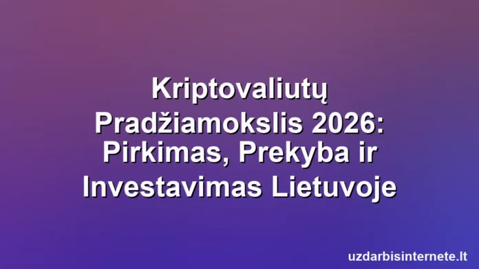 Ranka turi švytinčią kriptovaliutos monetą virš atviros finansinių pagrindų knygos.