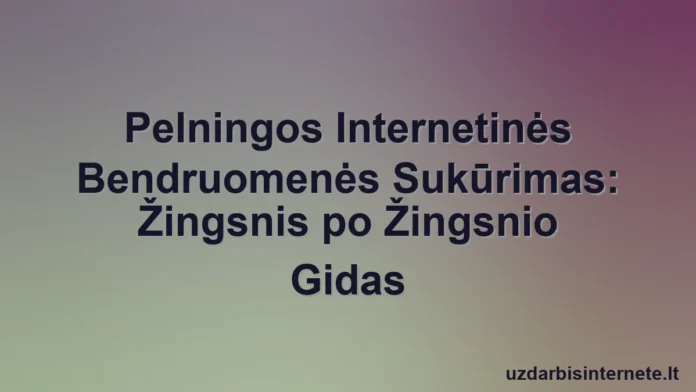 Susidarę skaitmeninės bendruomenės nariai, bendradarbiaujantys ir gaunantys pasyvias pajamas.