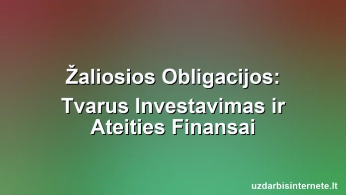 Mažas žalias daigai, daigai iš krūvos valiutų monetų.